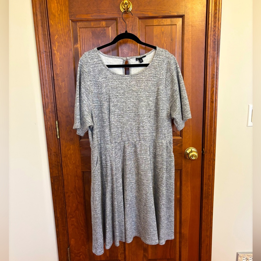 Mini Studio Double Knit Skater Dress